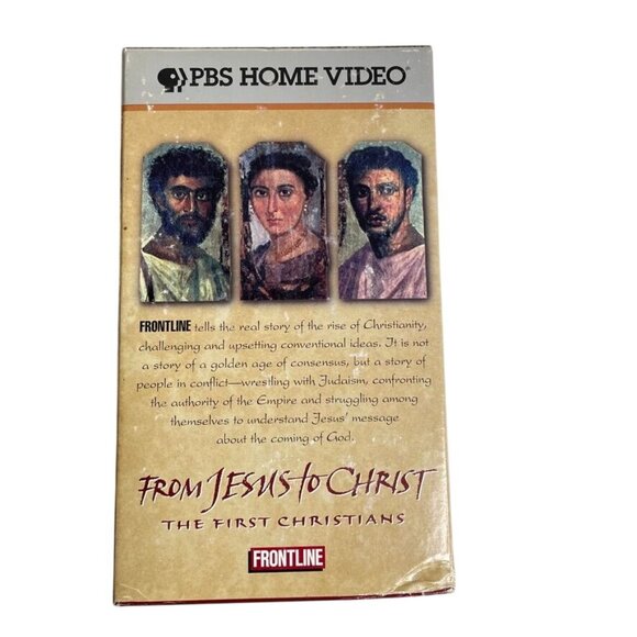 From Jesus To Christ The First Christians PBS Home Video Vintage VHS Set 1998 u - Picture 2 of 4